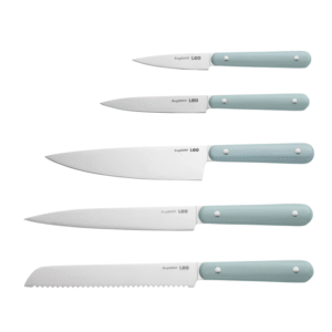 5-pc complete knife set Glints Slate