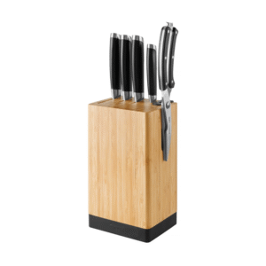 5-pc knife block set Graphite