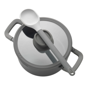 Covered 2-handle sauté pan non-stick Stone+ 28cm