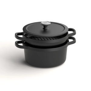 Grill pan Graphite Cast iron 26cm